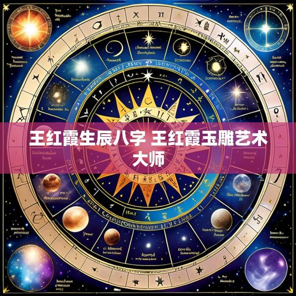 王红霞生辰八字 王红霞玉雕艺术大师