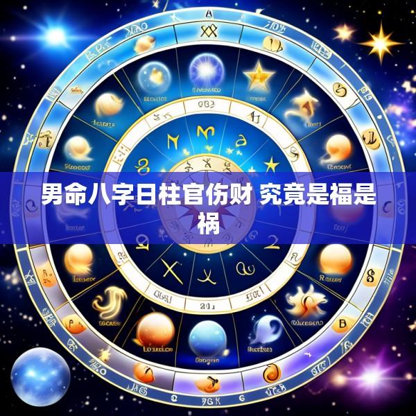 男命八字日柱官伤财 究竟是福是祸