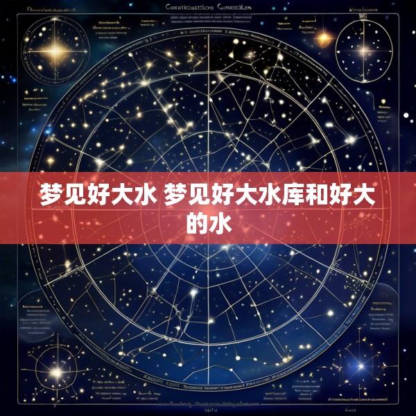 梦见好大水 梦见好大水库和好大的水