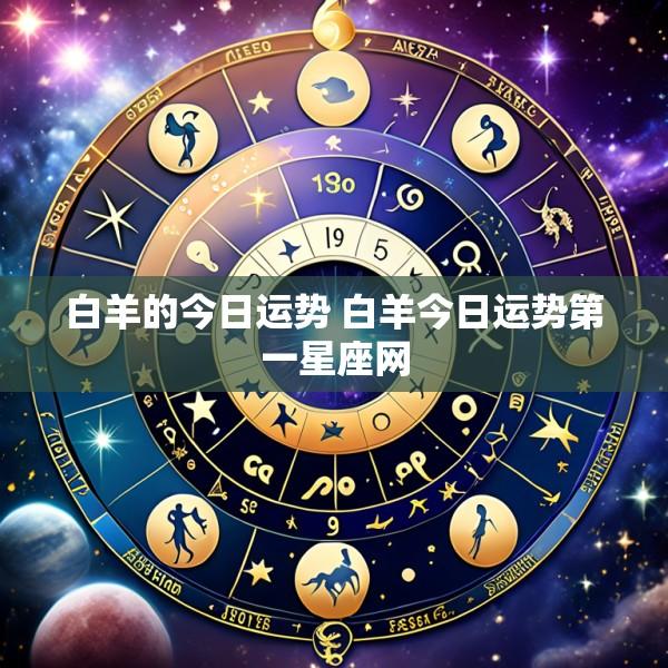 白羊的今日运势 白羊今日运势第一星座网