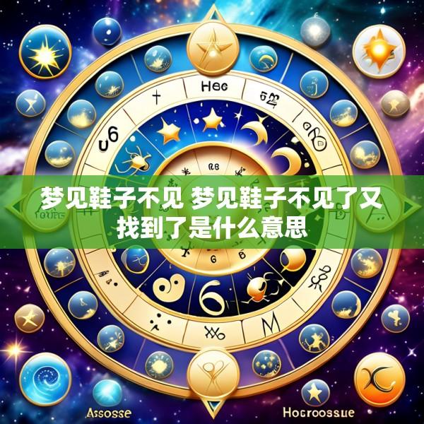 梦见鞋子不见 梦见鞋子不见了又找到了是什么意思