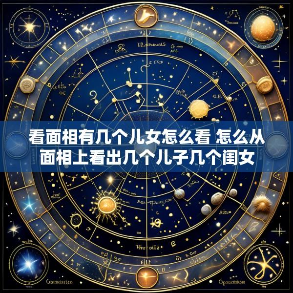看面相有几个儿女怎么看 怎么从面相上看出几个儿子几个闺女