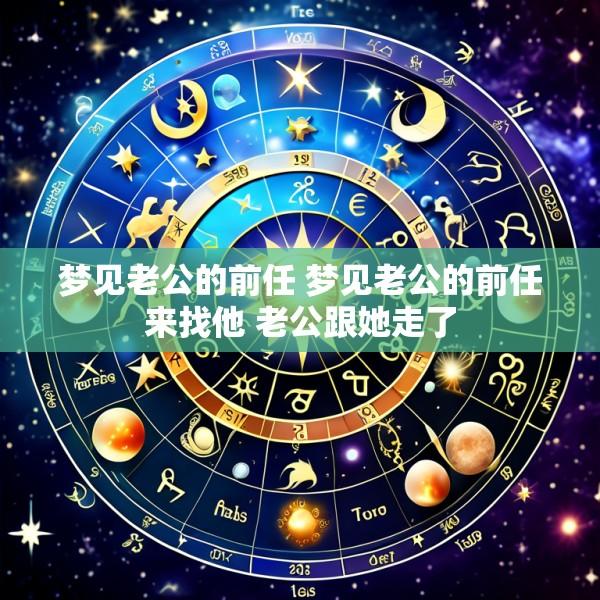 梦见老公的前任 梦见老公的前任来找他 老公跟她走了