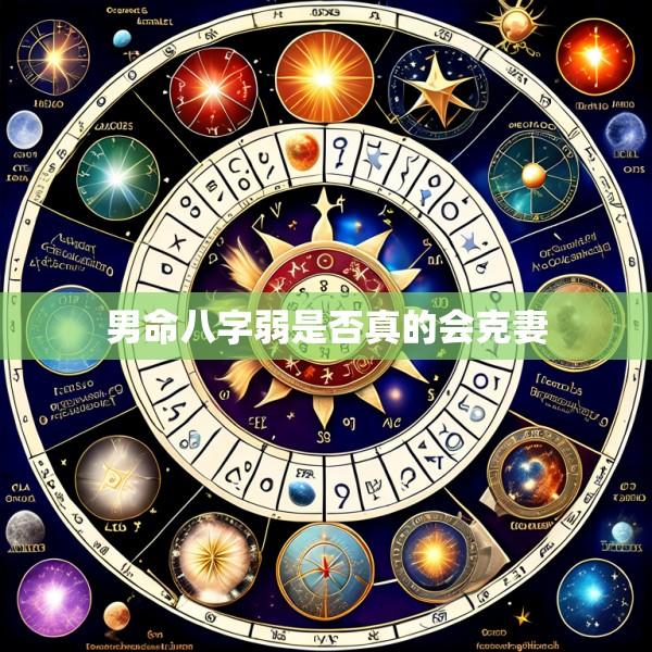 男命八字弱是否真的会克妻