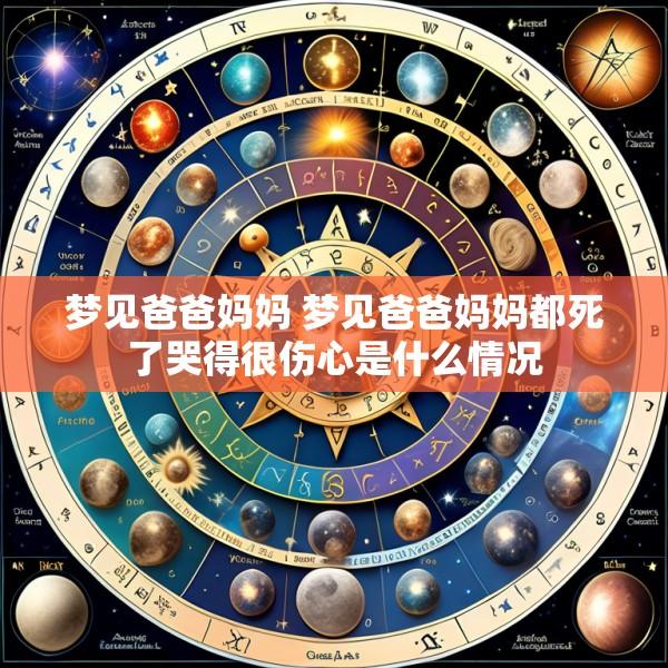 梦见爸爸妈妈 梦见爸爸妈妈都死了哭得很伤心是什么情况