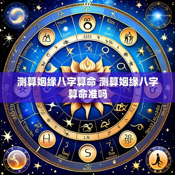测算姻缘八字算命 测算姻缘八字算命准吗