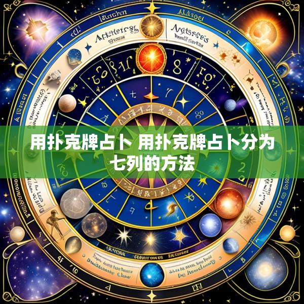用扑克牌占卜 用扑克牌占卜分为七列的方法
