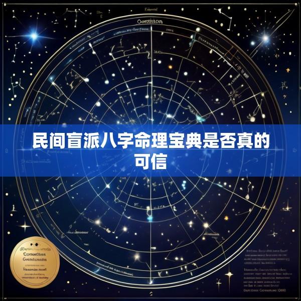 民间盲派八字命理宝典是否真的可信