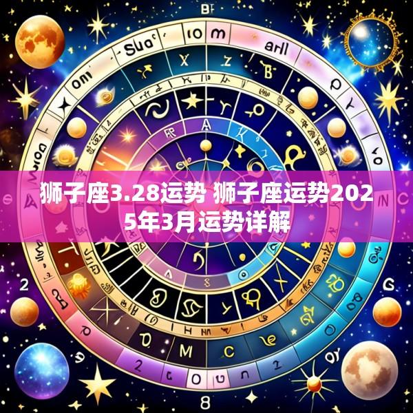 狮子座3.28运势 狮子座运势2025年3月运势详解