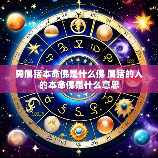 男属猪本命佛是什么佛 属猪的人的本命佛是什么意思