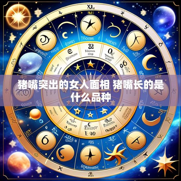 猪嘴突出的女人面相 猪嘴长的是什么品种