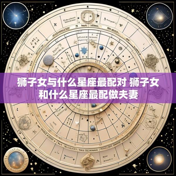 狮子女与什么星座最配对 狮子女和什么星座最配做夫妻