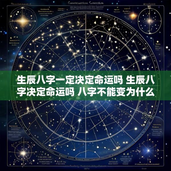 生辰八字一定决定命运吗 生辰八字决定命运吗 八字不能变为什么命运可以改变