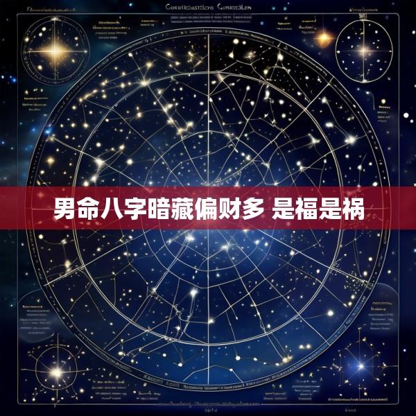 男命八字暗藏偏财多 是福是祸