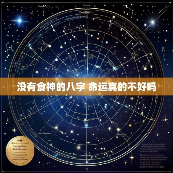 没有食神的八字 命运真的不好吗