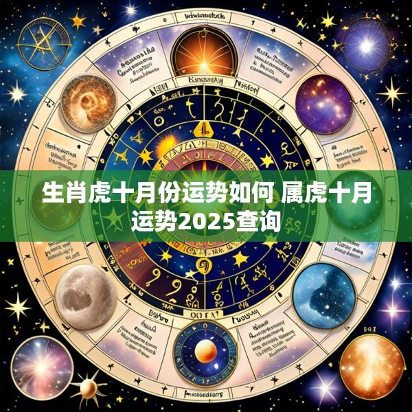 生肖虎十月份运势如何 属虎十月运势2025查询