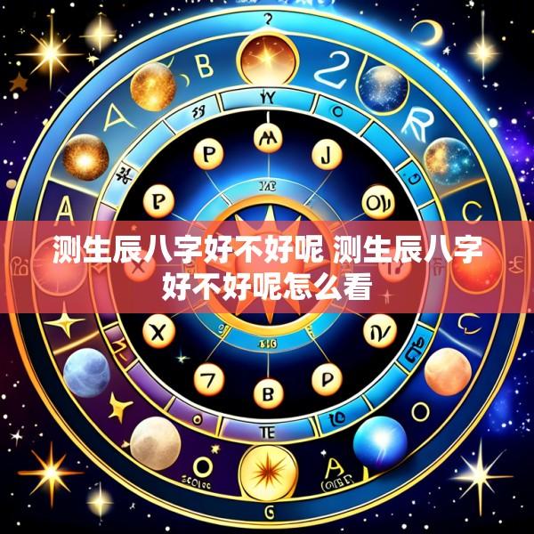 测生辰八字好不好呢 测生辰八字好不好呢怎么看