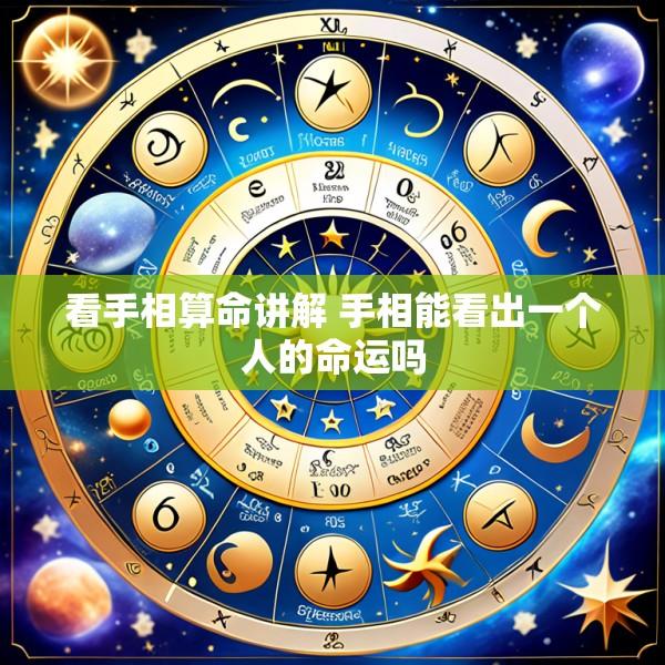 看手相算命讲解 手相能看出一个人的命运吗