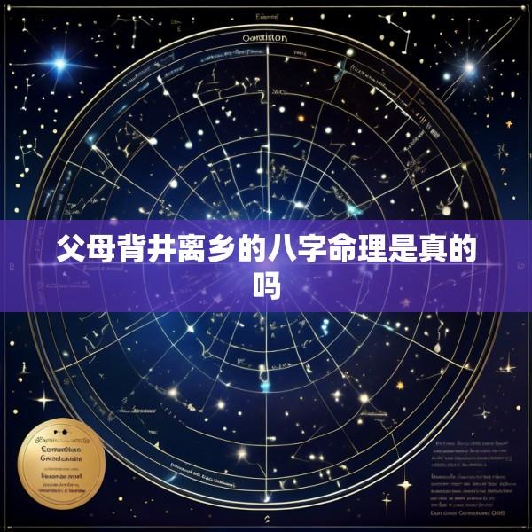 父母背井离乡的八字命理是真的吗