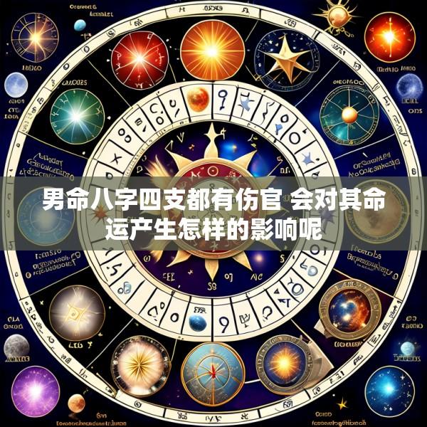 男命八字四支都有伤官 会对其命运产生怎样的影响呢