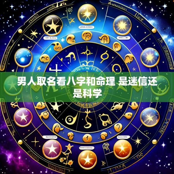男人取名看八字和命理 是迷信还是科学