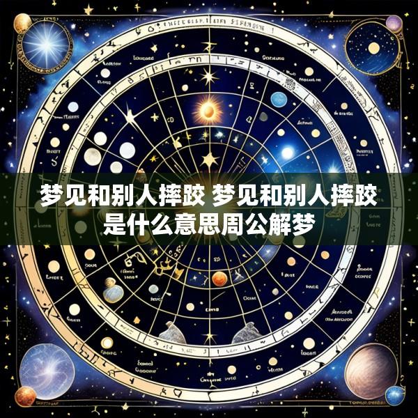 梦见和别人摔跤 梦见和别人摔跤是什么意思周公解梦