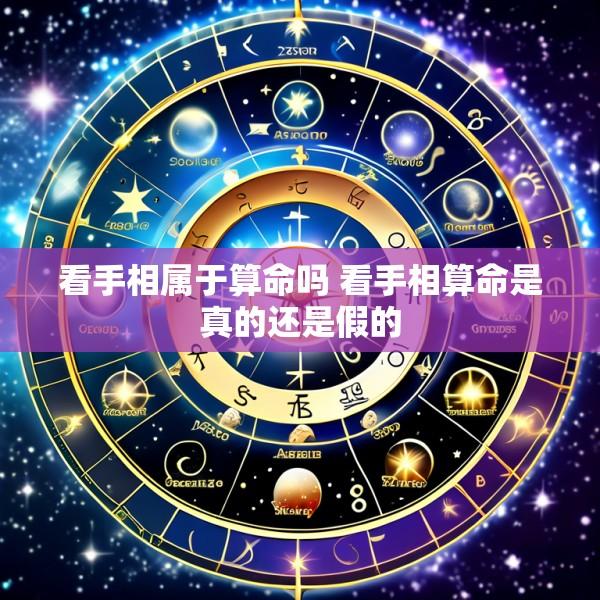 看手相属于算命吗 看手相算命是真的还是假的