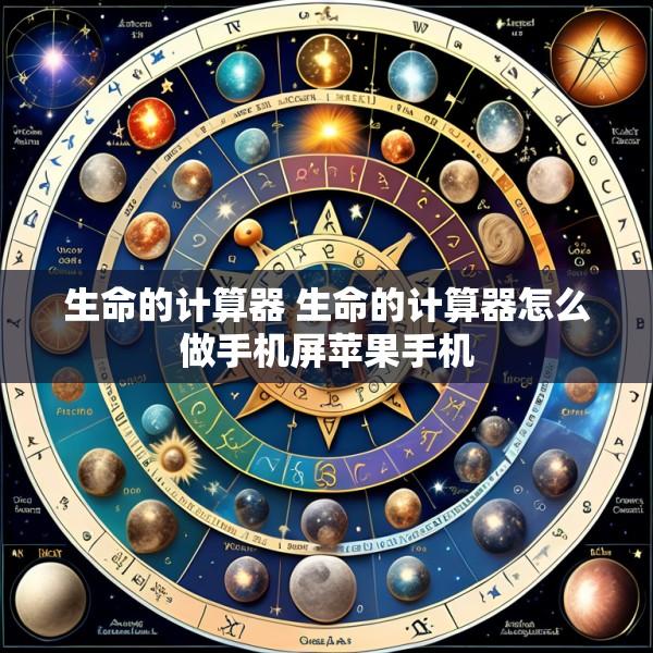 生命的计算器 生命的计算器怎么做手机屏苹果手机