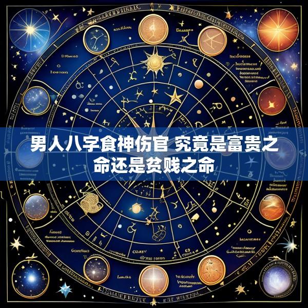 男人八字食神伤官 究竟是富贵之命还是贫贱之命
