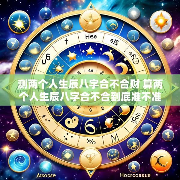 测两个人生辰八字合不合财 算两个人生辰八字合不合到底准不准