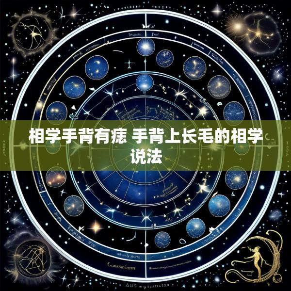 相学手背有痣 手背上长毛的相学说法