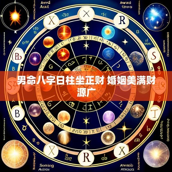 男命八字日柱坐正财 婚姻美满财源广