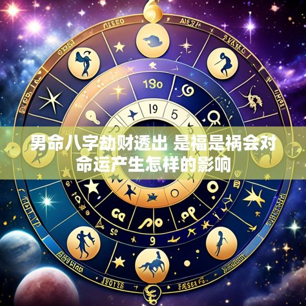 男命八字劫财透出 是福是祸会对命运产生怎样的影响