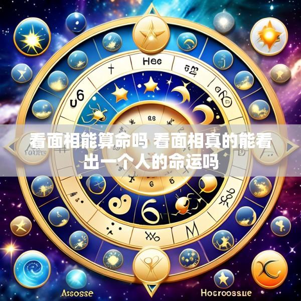 看面相能算命吗 看面相真的能看出一个人的命运吗