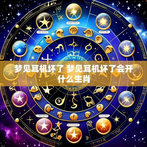 梦见耳机坏了 梦见耳机坏了会开什么生肖