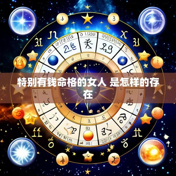 特别有钱命格的女人 是怎样的存在