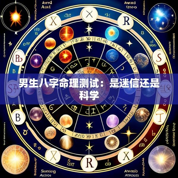 男生八字命理测试：是迷信还是科学
