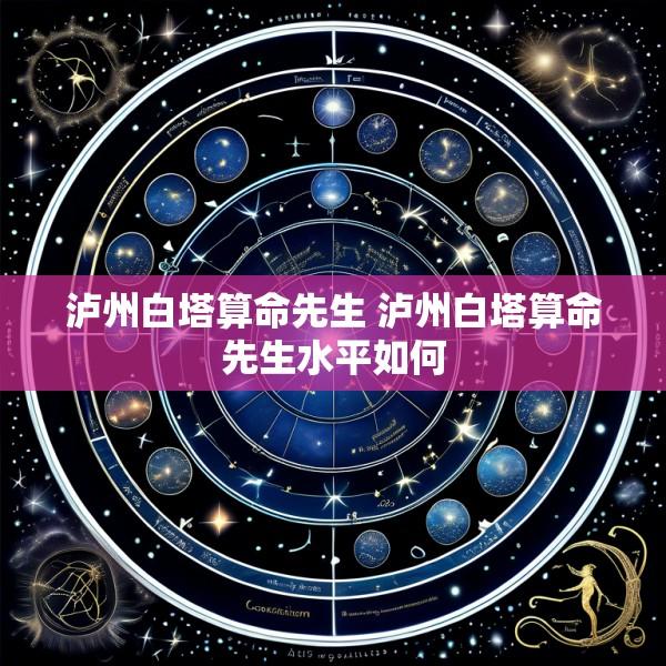 泸州白塔算命先生 泸州白塔算命先生水平如何