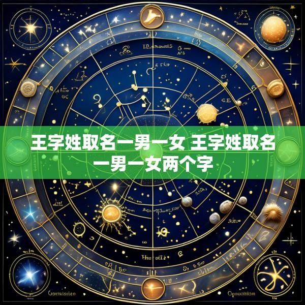 王字姓取名一男一女 王字姓取名一男一女两个字