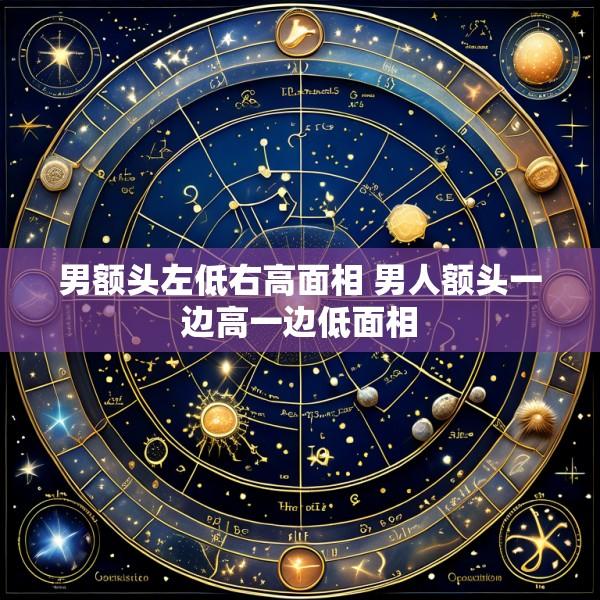 男额头左低右高面相 男人额头一边高一边低面相