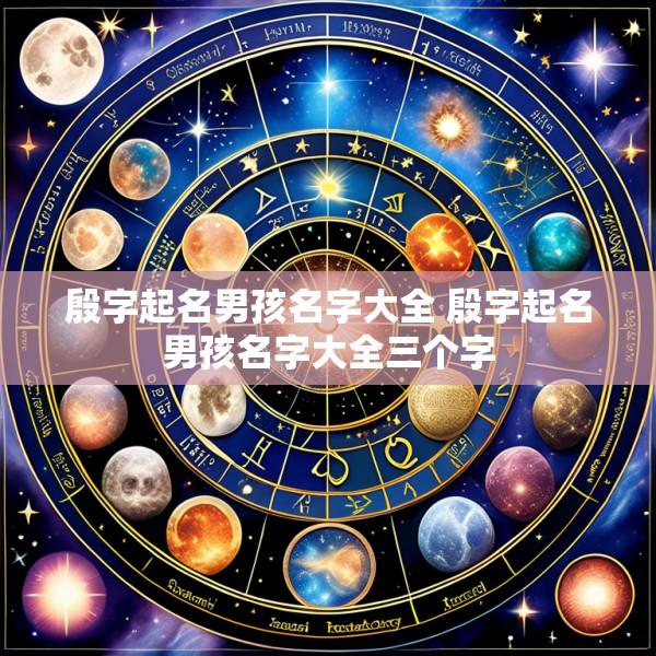 殷字起名男孩名字大全 殷字起名男孩名字大全三个字