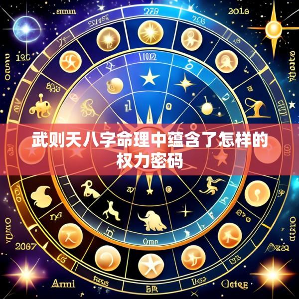 武则天八字命理中蕴含了怎样的权力密码