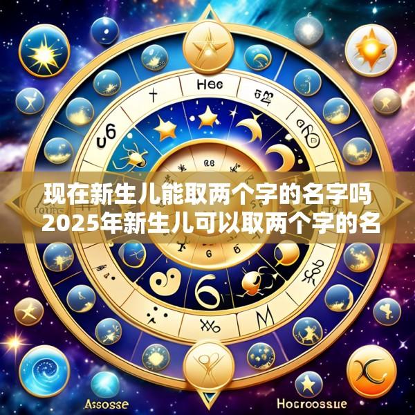 现在新生儿能取两个字的名字吗 2025年新生儿可以取两个字的名字吗