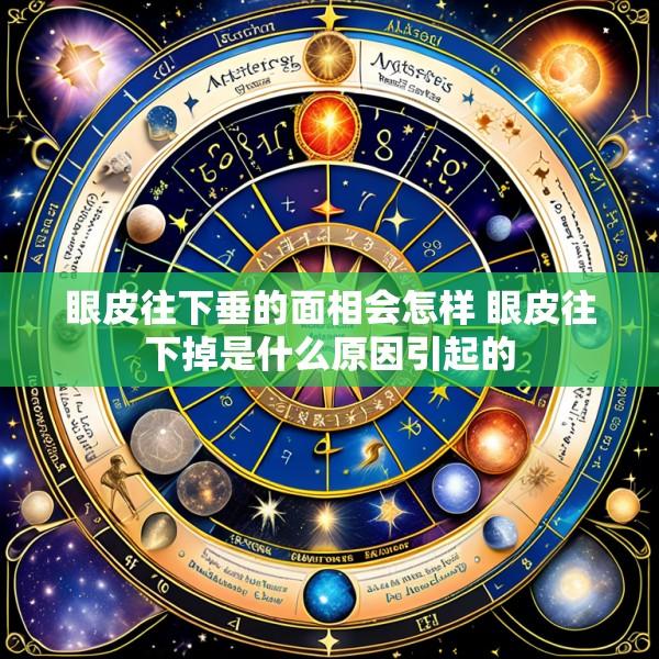 眼皮往下垂的面相会怎样 眼皮往下掉是什么原因引起的
