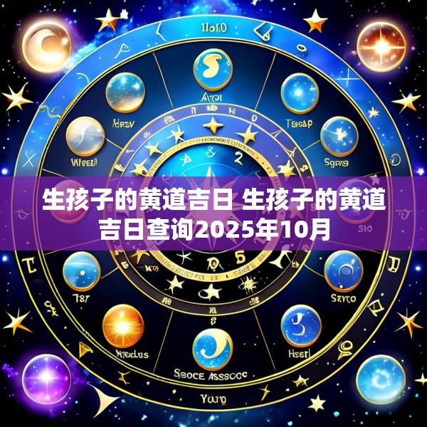 生孩子的黄道吉日 生孩子的黄道吉日查询2025年10月