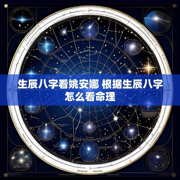生辰八字看姚安娜 根据生辰八字怎么看命理
