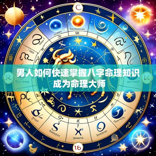 男人如何快速掌握八字命理知识 成为命理大师