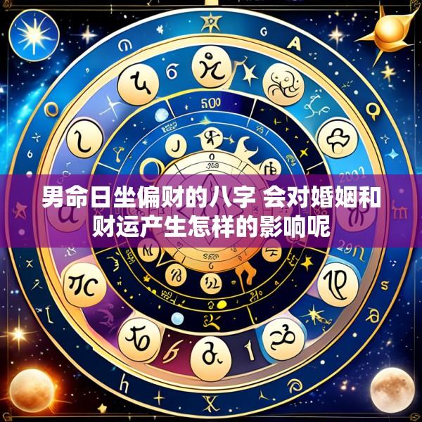 男命日坐偏财的八字 会对婚姻和财运产生怎样的影响呢