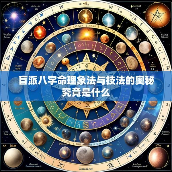盲派八字命理象法与技法的奥秘究竟是什么