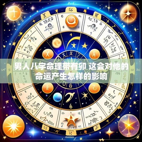 男人八字命理带有卯 这会对他的命运产生怎样的影响